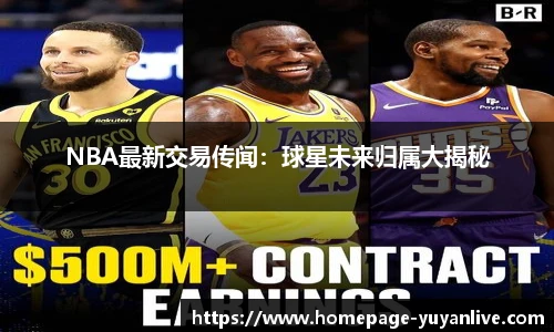 NBA最新交易传闻：球星未来归属大揭秘