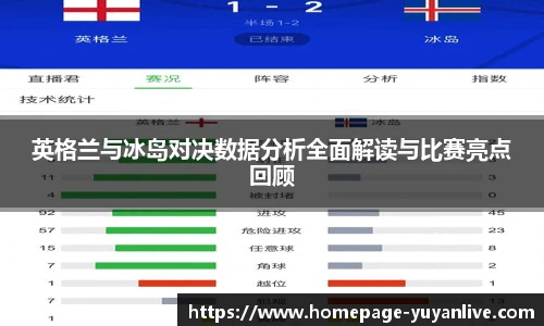 英格兰与冰岛对决数据分析全面解读与比赛亮点回顾